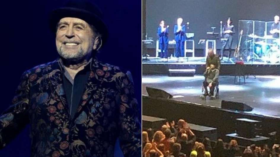 Operan derrame cerebral a Joaquín Sabina ocasionado por caída del escenario