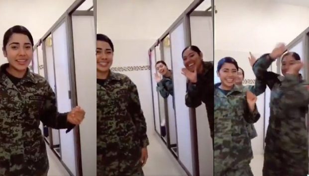 Elementos de la Guardia Nacional bailan en Tik Tok y se viralizan