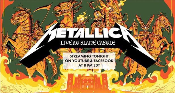 Metalica transmitirá sus conciertos pasados en Facebook y Youtube