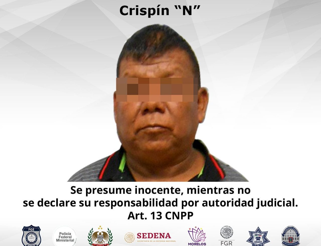 Juez NO VINCULÓ a proceso a CRISPÍN del CJNG