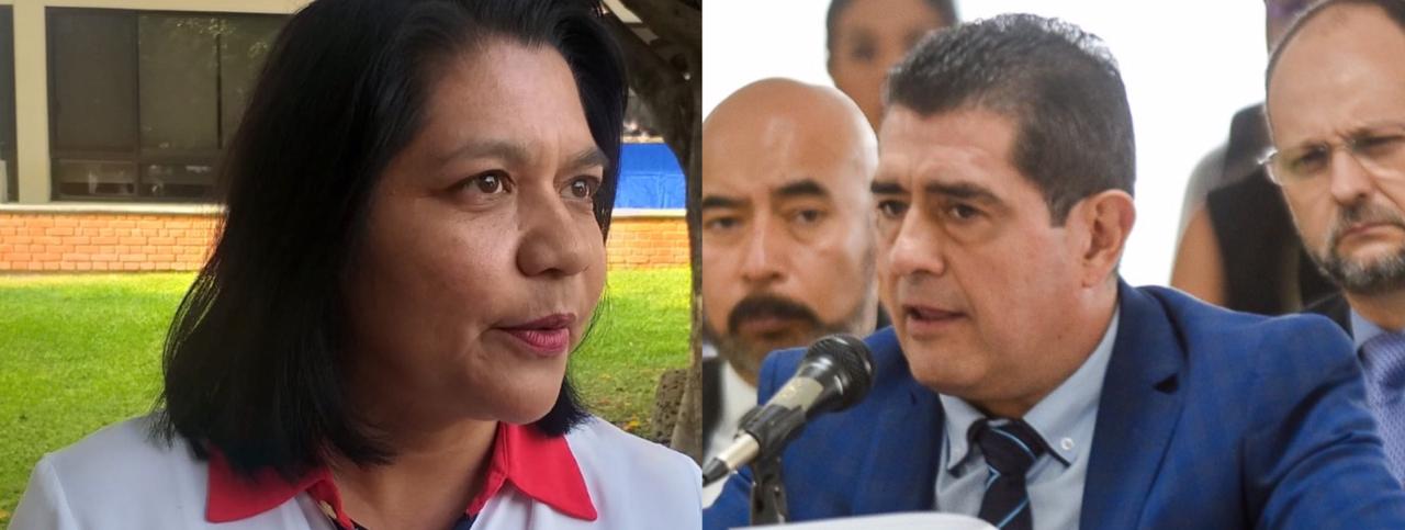 Salen del gabinete de Cuauhtémoc Blanco Gilberto Alcalá y Margarita Galeana