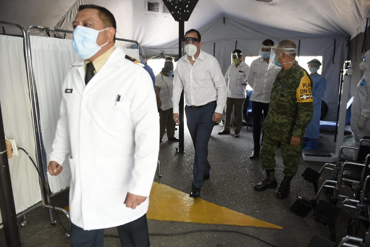 4 hospitales militares de Morelos atenderán COVID-19