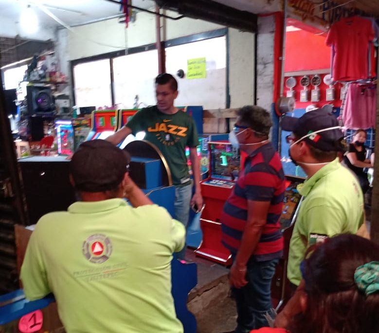 Clausuran MINI CASINOS donde se reunían NIÑOS en Yautepec