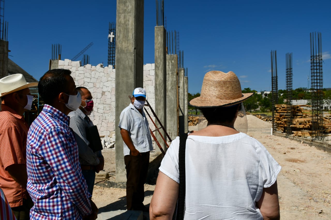 Avanza la construcción de la Universidad Benito Juárez en Ayala