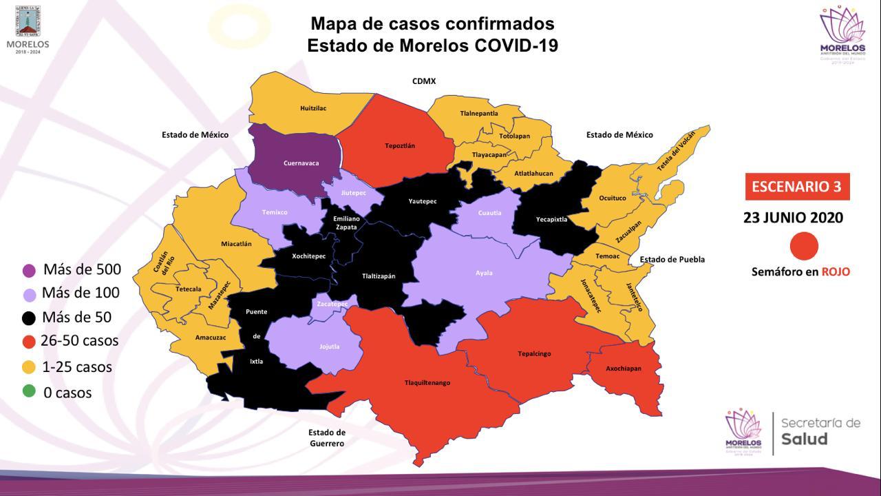 Mil 309 personas se han recuperado del COVID-19 en Morelos