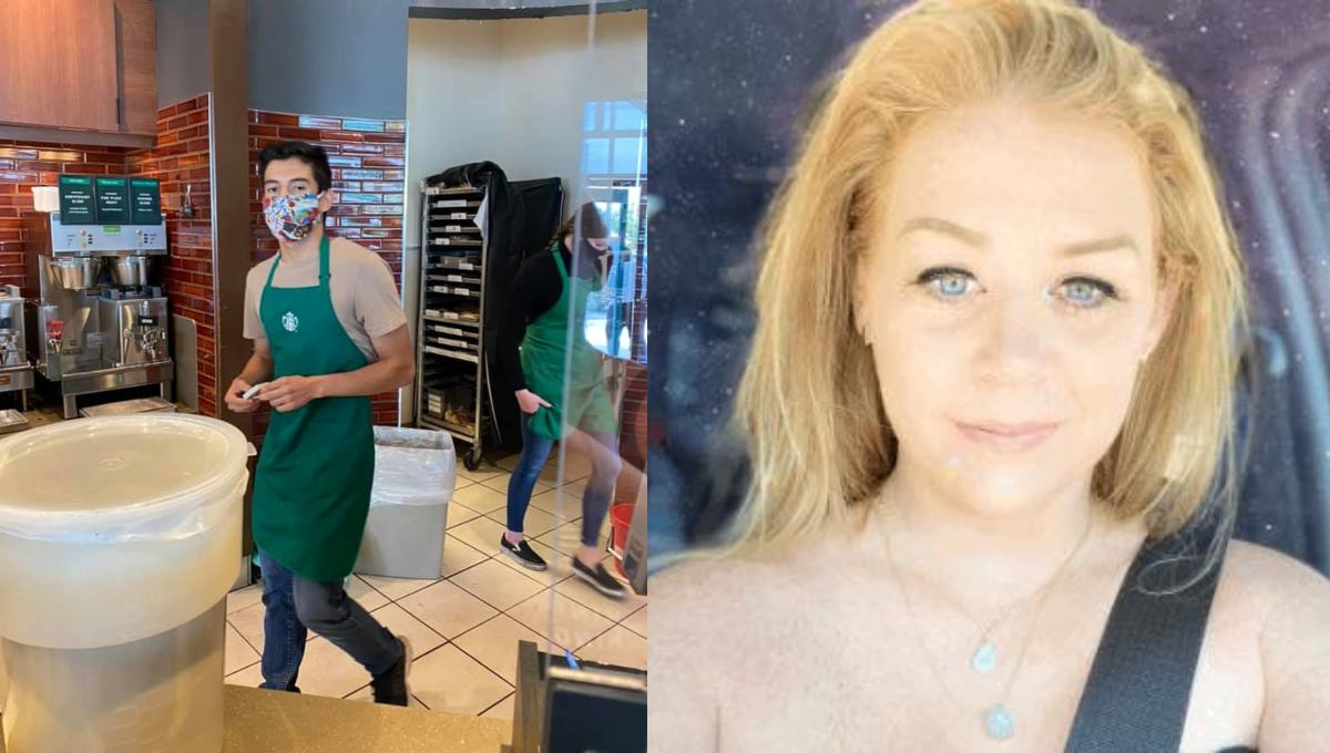 Dan propina de 40 mil dólares a barista de Starbucks que se negó a atender a mujer sin cubrebocas
