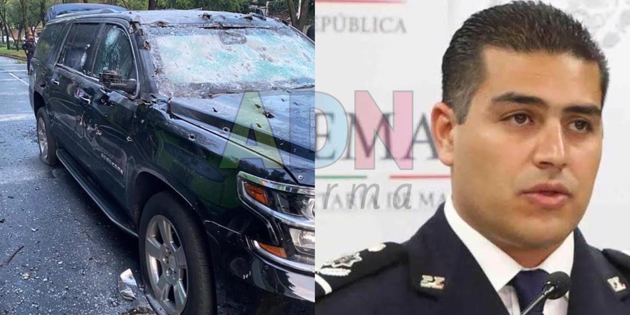 [IMÁGENES] Atacan a secretario de seguridad de la CDMX