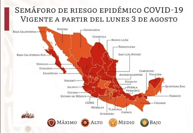 Morelos seguirá en SEMÁFORO NARANJA las próximas semanas
