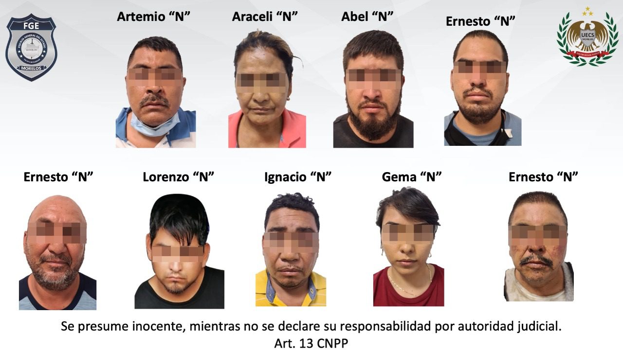 Atrapan a familia de secuestradores en Morelos