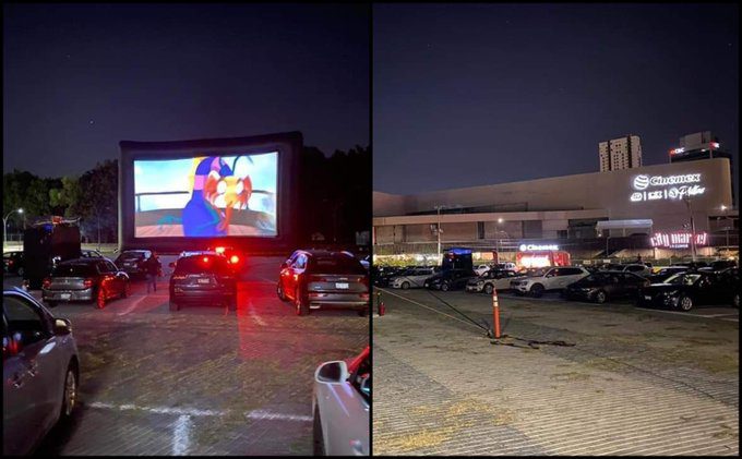 Cinemex abre su primer AUTOCINEMA en CDMX