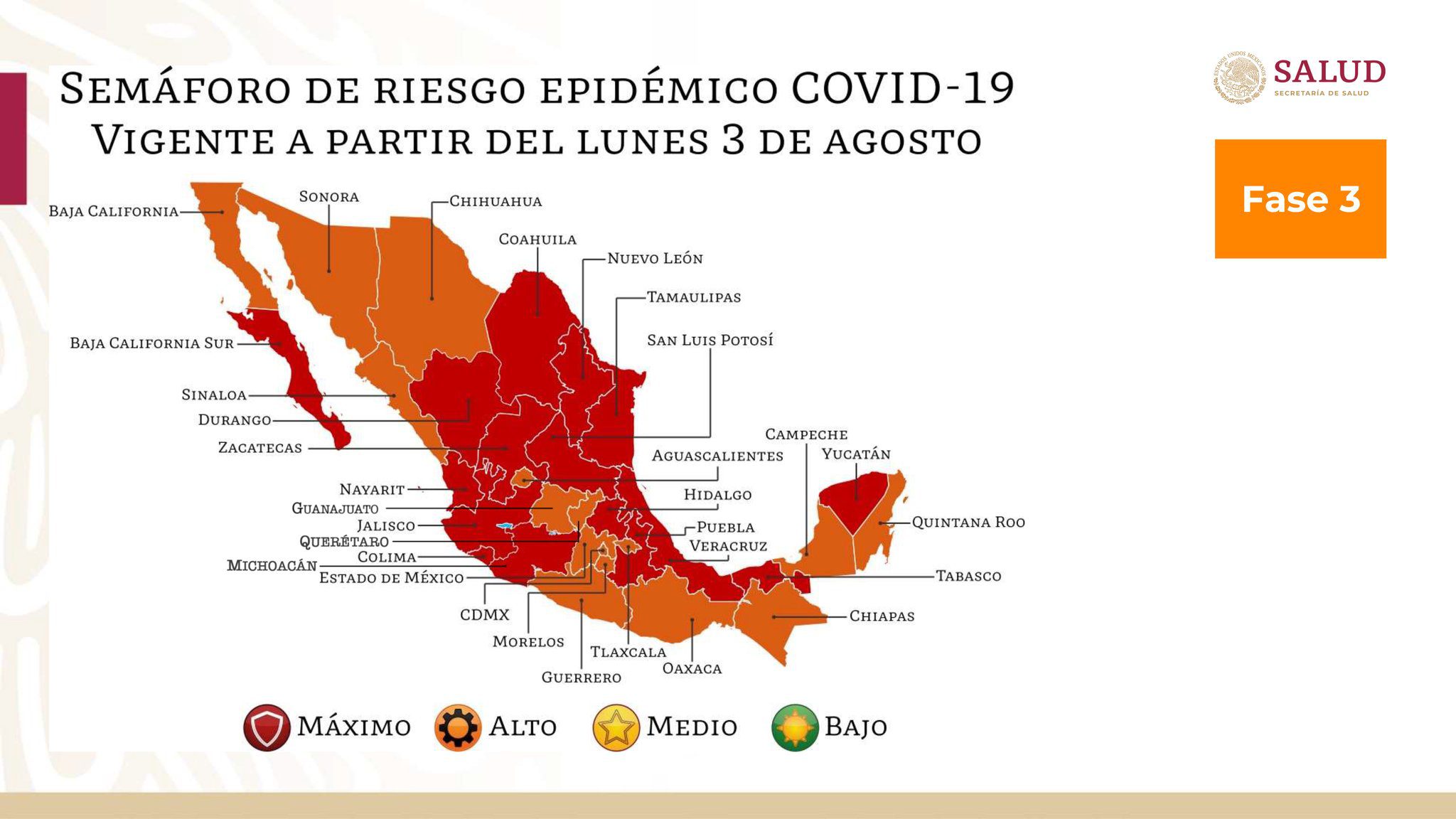 Suman 51 mil muertes por COVID-19 en México