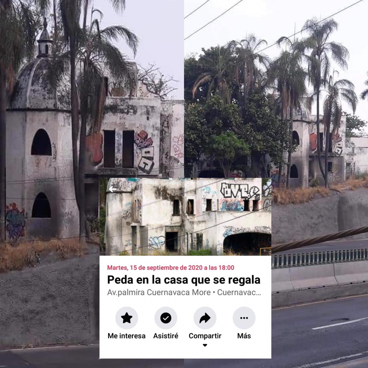 Planean ‘PEDA CLANDESTINA’ en casa abandonada de Cuernavaca