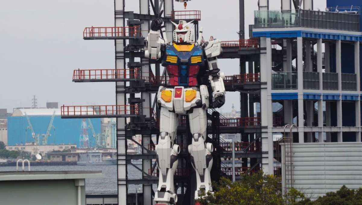 En Japón un ROBOT GIGANTE  cobró vida