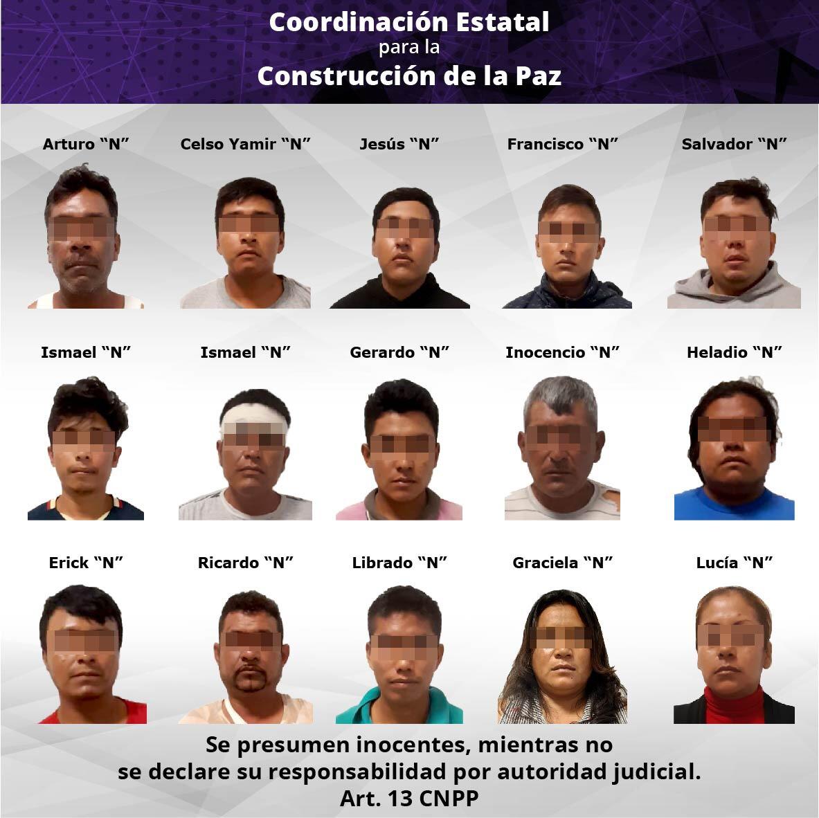 Ellos son los detenidos por tomar las CASETAS en Morelos