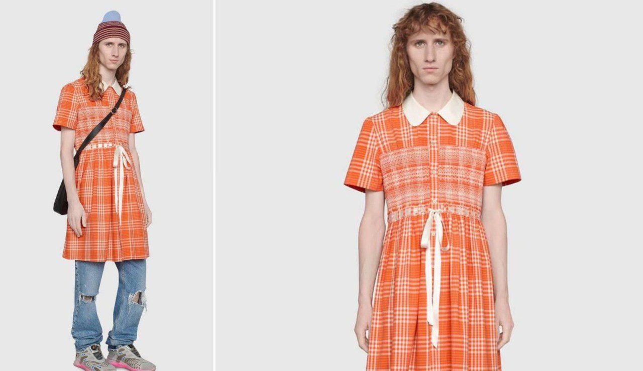 Gucci, lanza vestido para hombre de más de 47 mil pesos