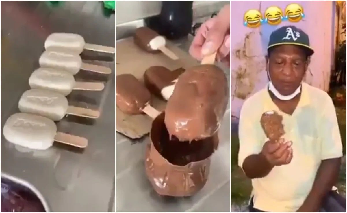 En Colombia influencers regalan “paletas de jabón” a ancianos