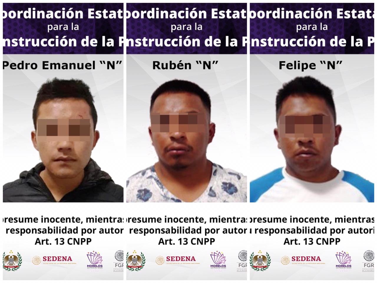 Detienen a secuestradores que operaban en Huitzilac