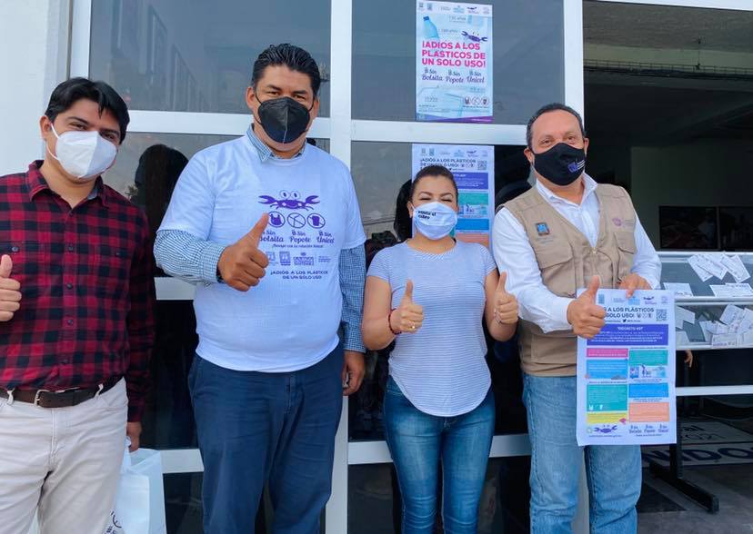 Piden a ciudadanos de Yecapixtla YA NO USAR PLASTICOS