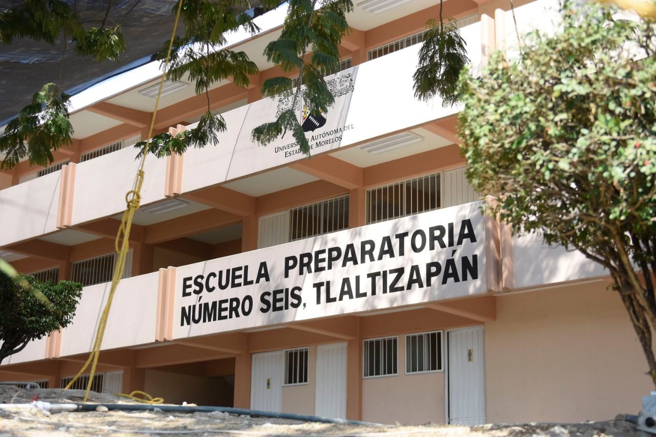 Entregan edificio de la Prepa 6 de la UAEM en Tlaltizapán