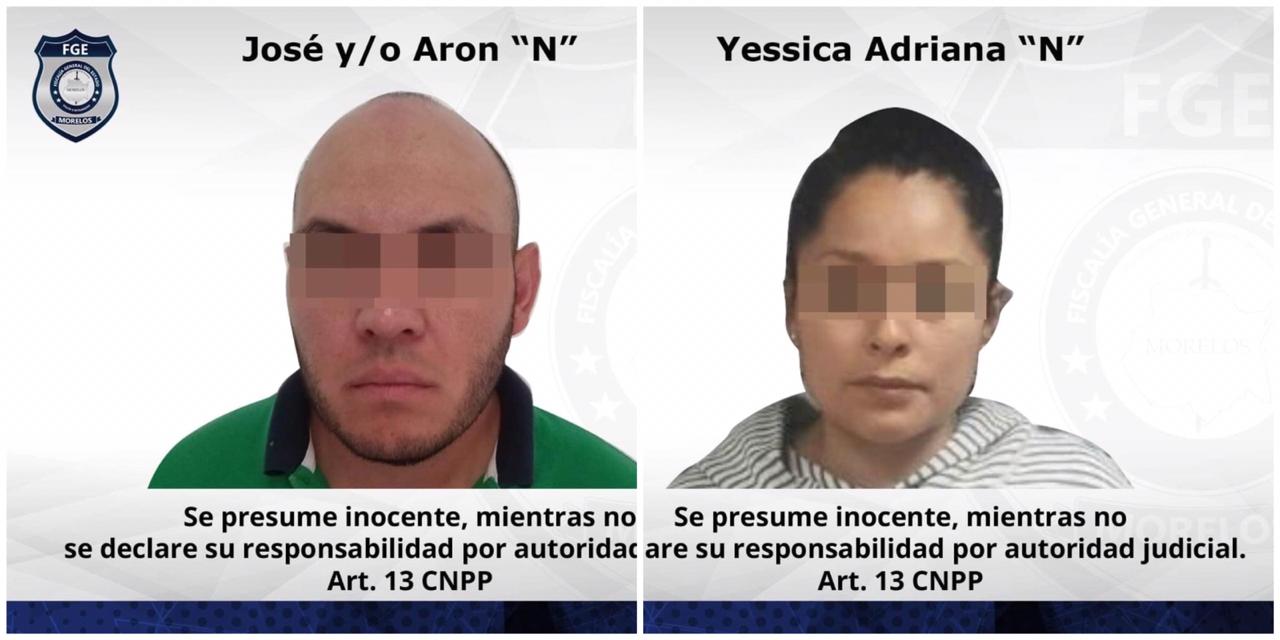 Pareja está relacionada con la desaparición de 3 mujeres en Morelos