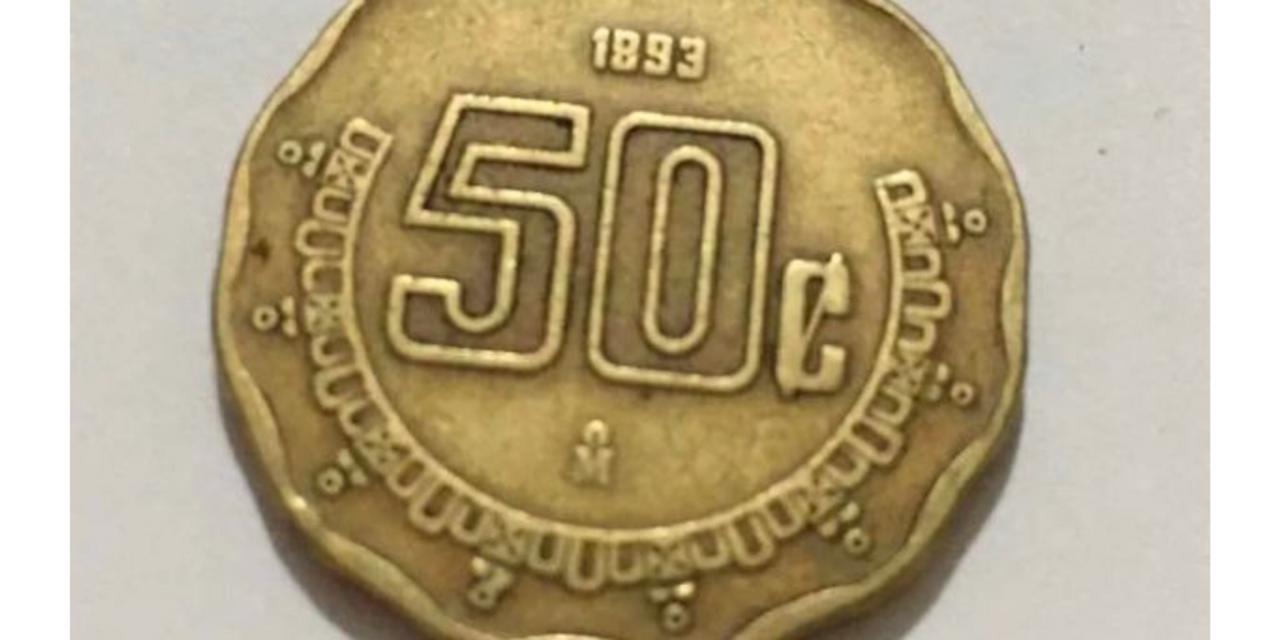 Monedas de 50 centavos con “error de fecha” se venden hasta en 3 mil pesos