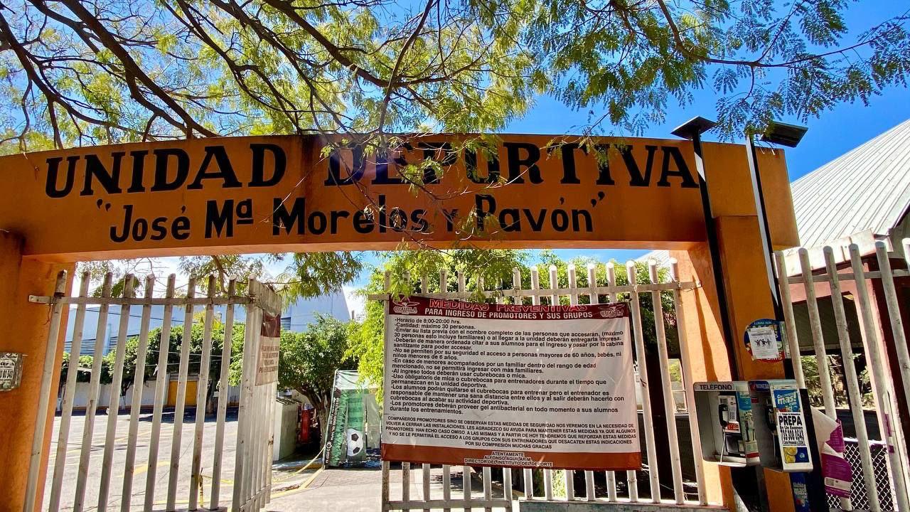 Reabren la unidad deportiva José María Morelos de Cuautla
