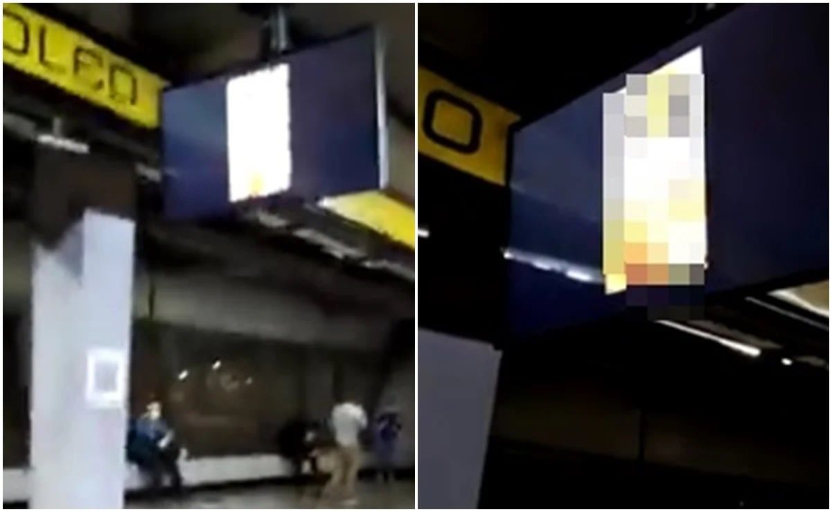 Proyectan video porno en pantalla del Metro de la CDMX