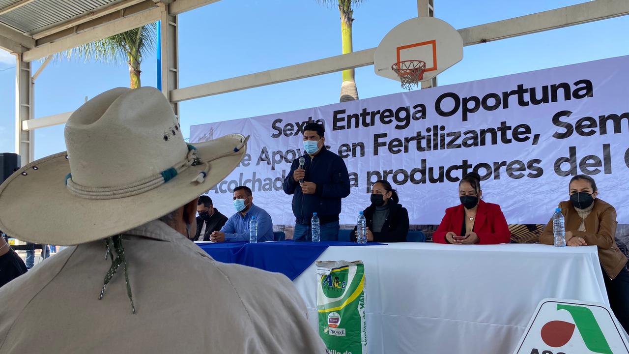 Continúan con la entrega de apoyo al campo en Yecapixtla