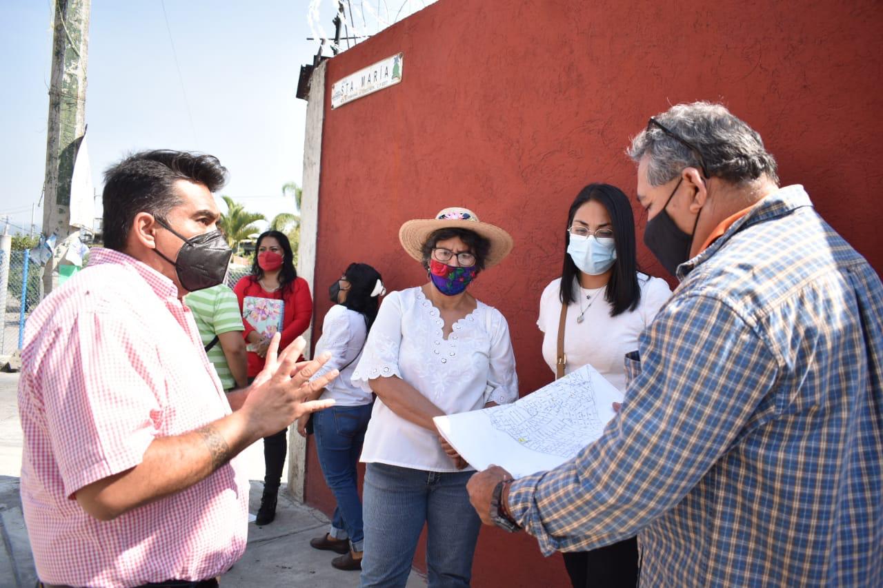 Comienzan la regularización de predios en Jiutepec