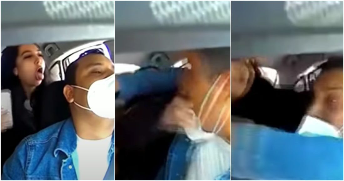 Joven agrede y escupe a conductor de Uber porque le pidió usar cubrebocas