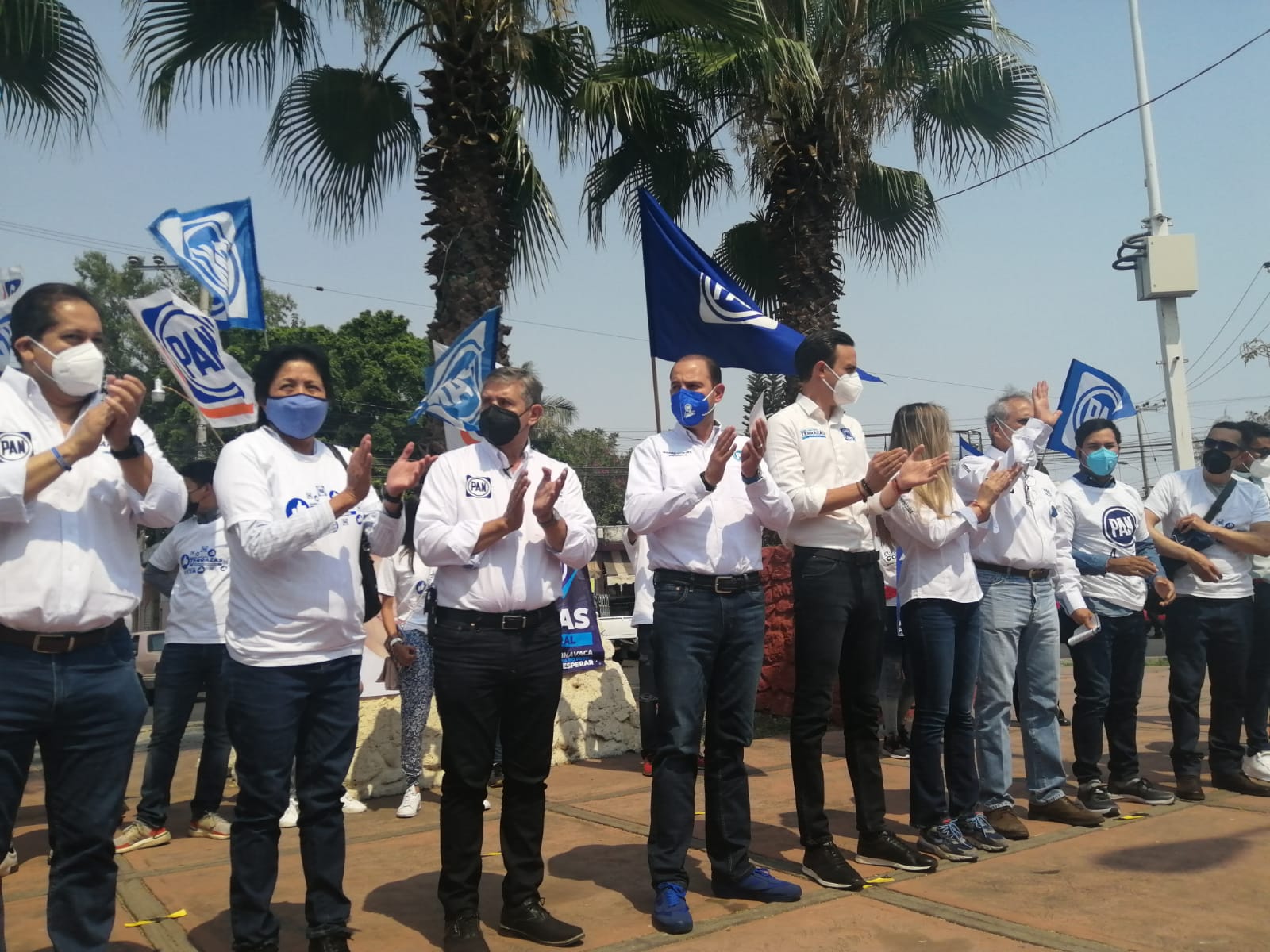 Se suman ayudantes de Cuernavaca a campaña de José Luis Uriostegui