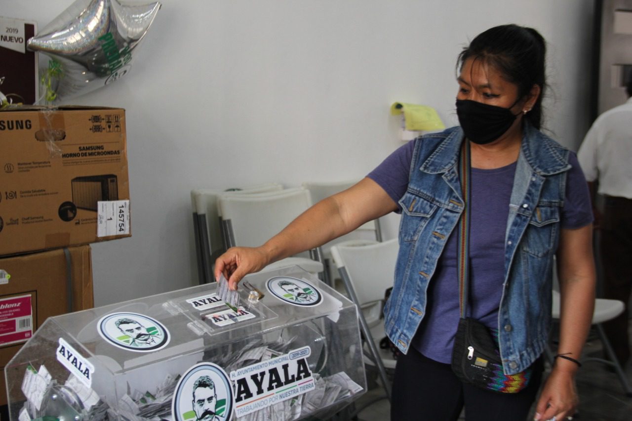 Cierran campaña de pago del impuesto predial en Ayala