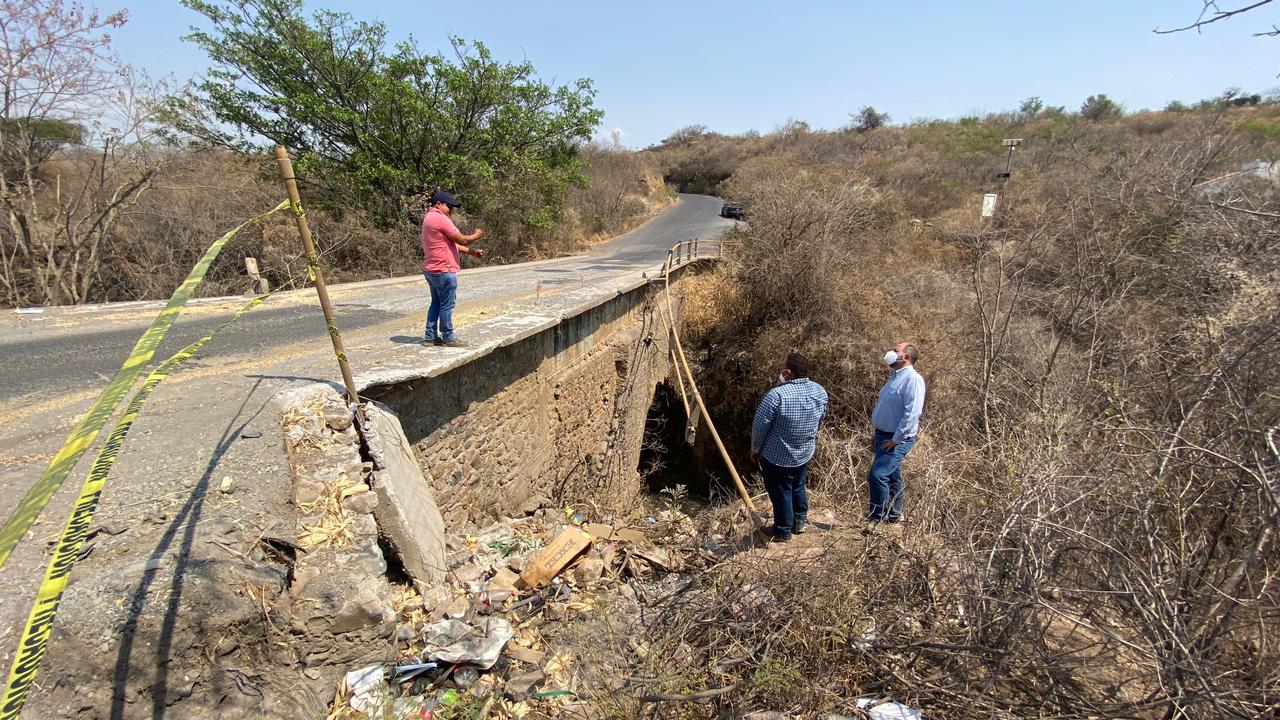 Rehabilitarán puente “La Tomatera” en Yecapixtla