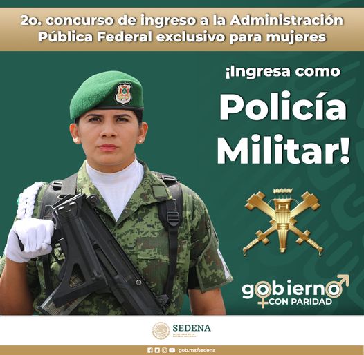 Lanza SEDENA convocatoria exclusiva para reclutar a MUJERES en el ejército