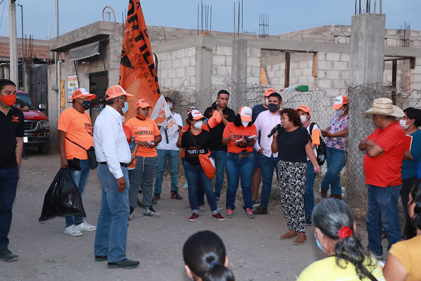 Pablo Portillo llama a ciudadanos de Cuautla a votar por un gobierno honesto