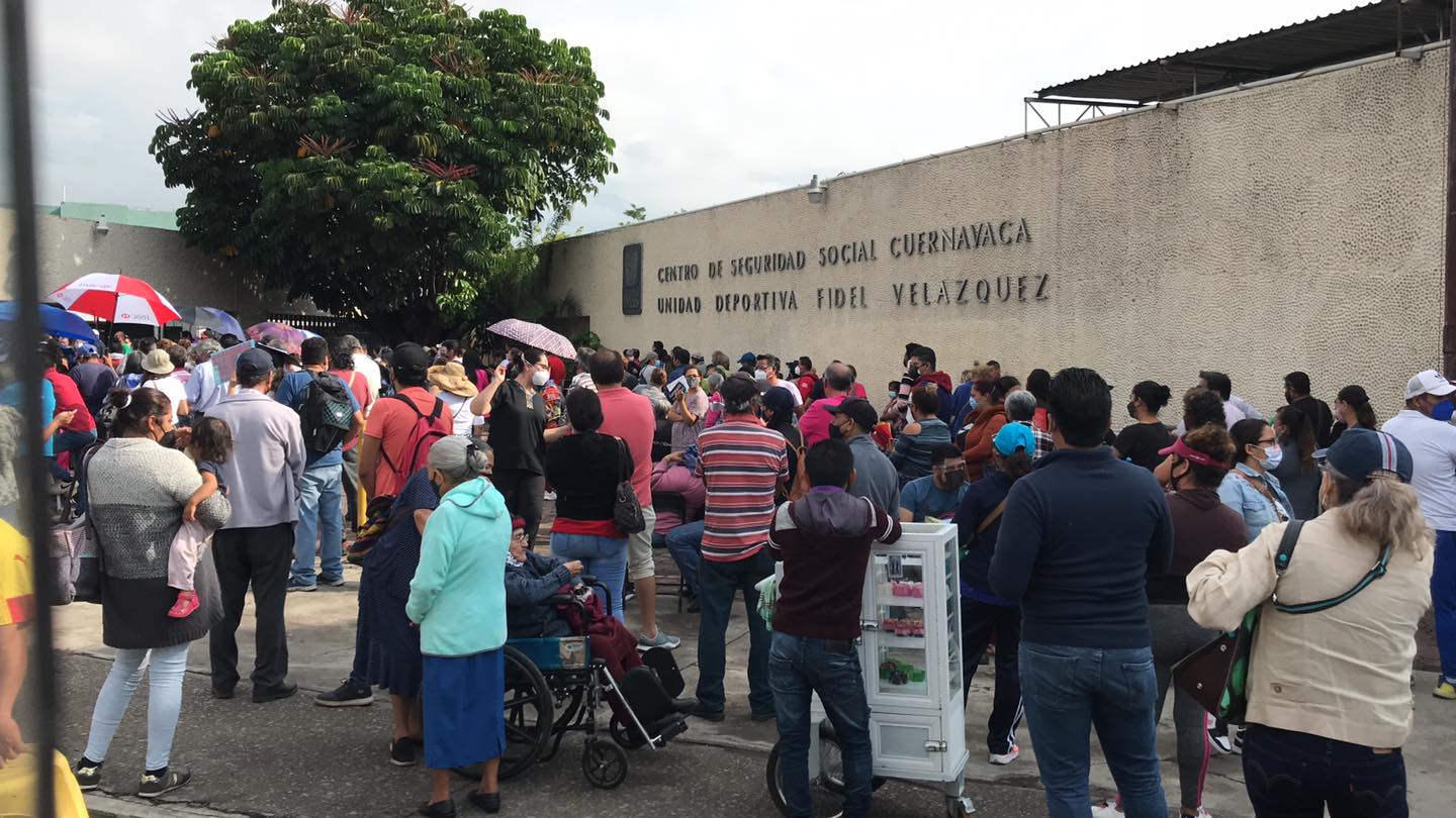 ¡ATENCIÓN! Ya no vacunarán en Cuernavaca a personas de otros municipios