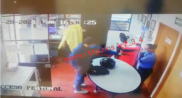 Difunden video de ataque en empresa de CIVAC, Jiutepec