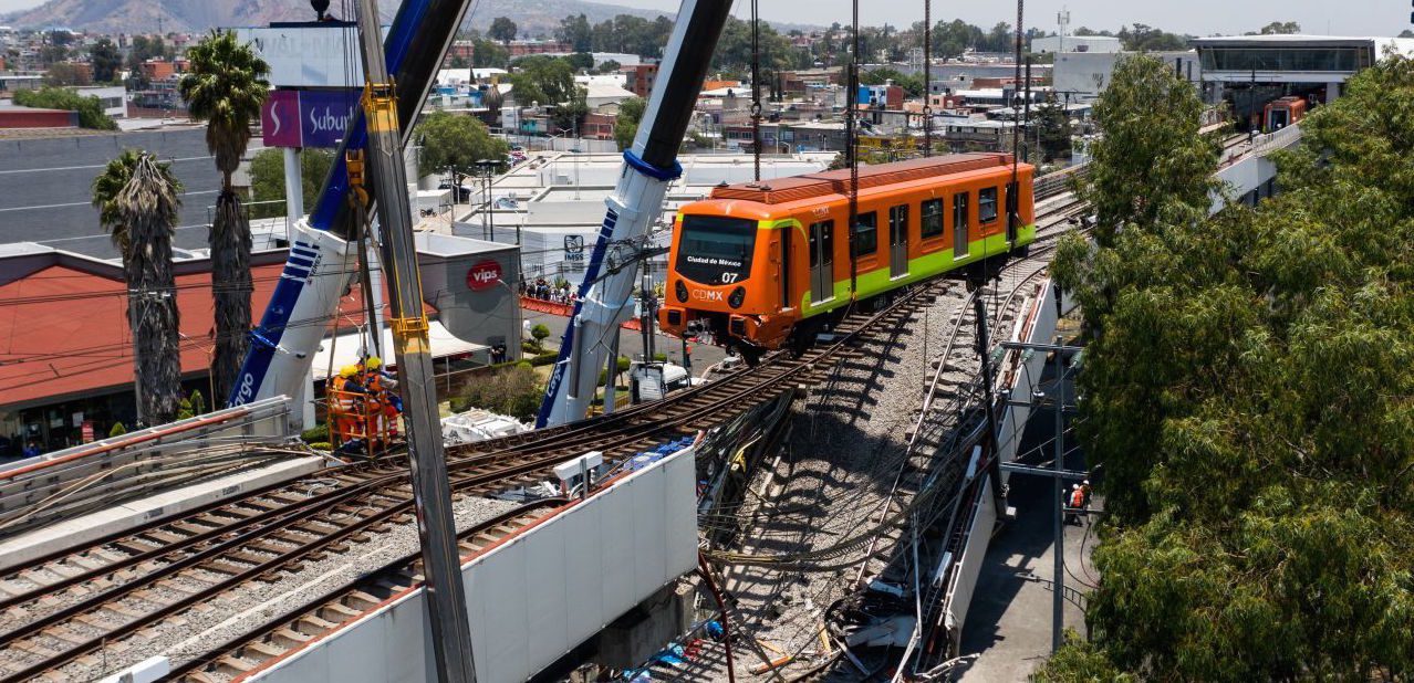Deficiencias en la construcción provocaron colapso en Línea 12: peritaje preliminar