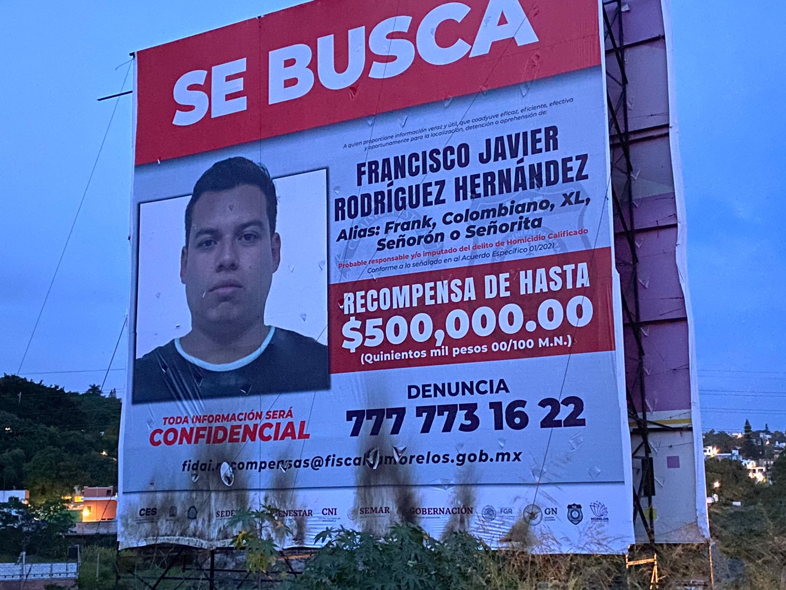 Intentan incendiar espectacular de búsqueda de “El Señorón” en Morelos