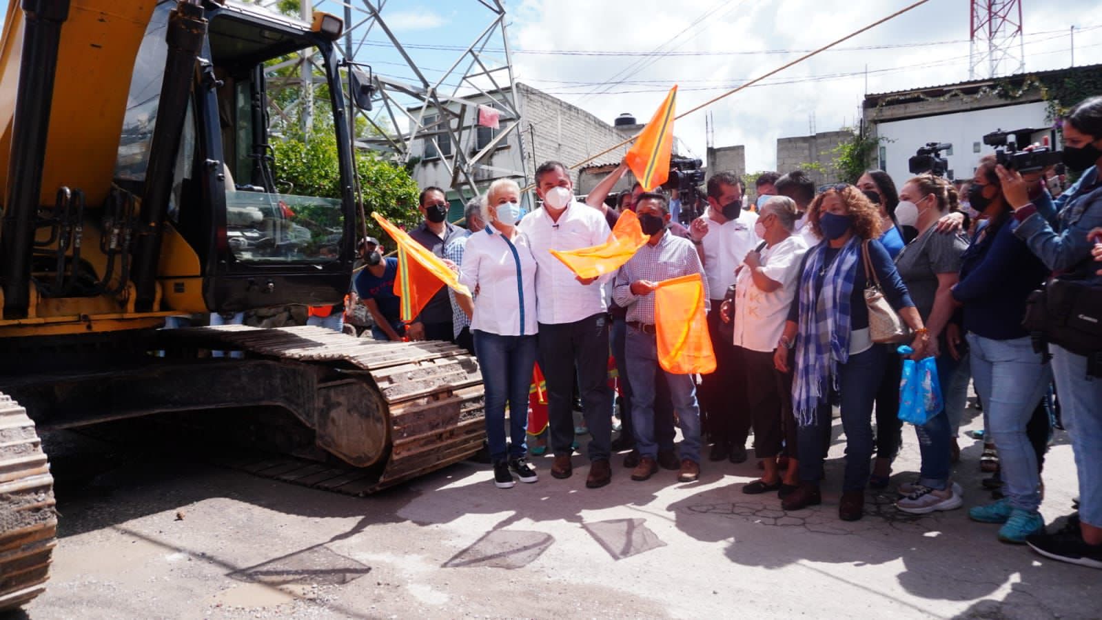 Inician 37 obras en 17 colonias de Jiutepec