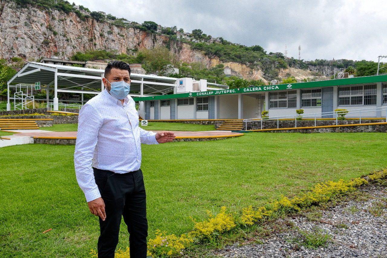Concluyen construcción de la segunda etapa del Conalep Jiutepec