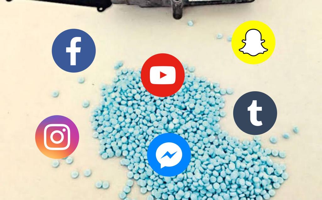 Denuncia DEA a cártel mexicano por tráfico de fentanilo a través de redes sociales