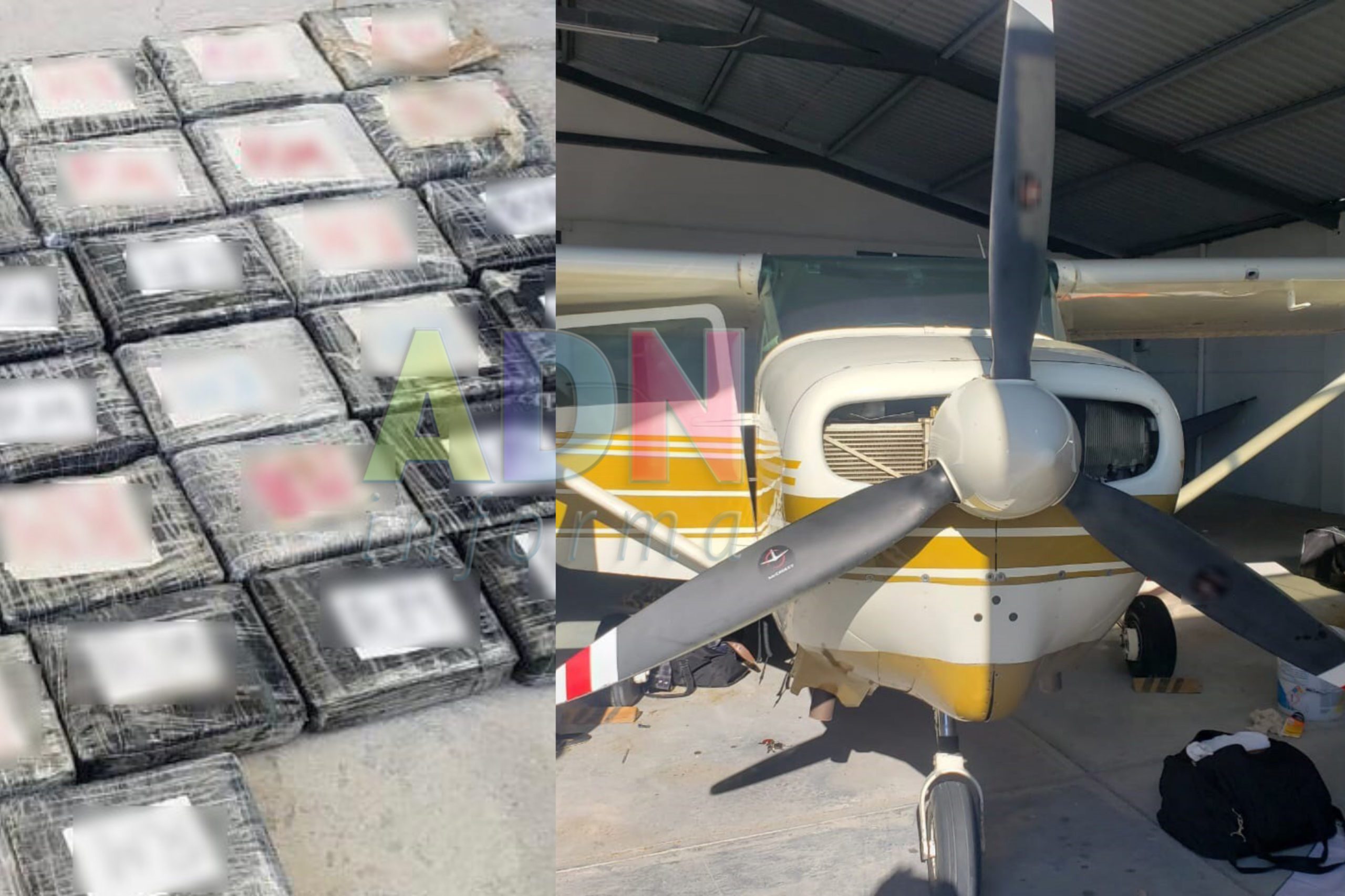 Decomisan mega cargamento de COCAÍNA en aeródromo de Morelos