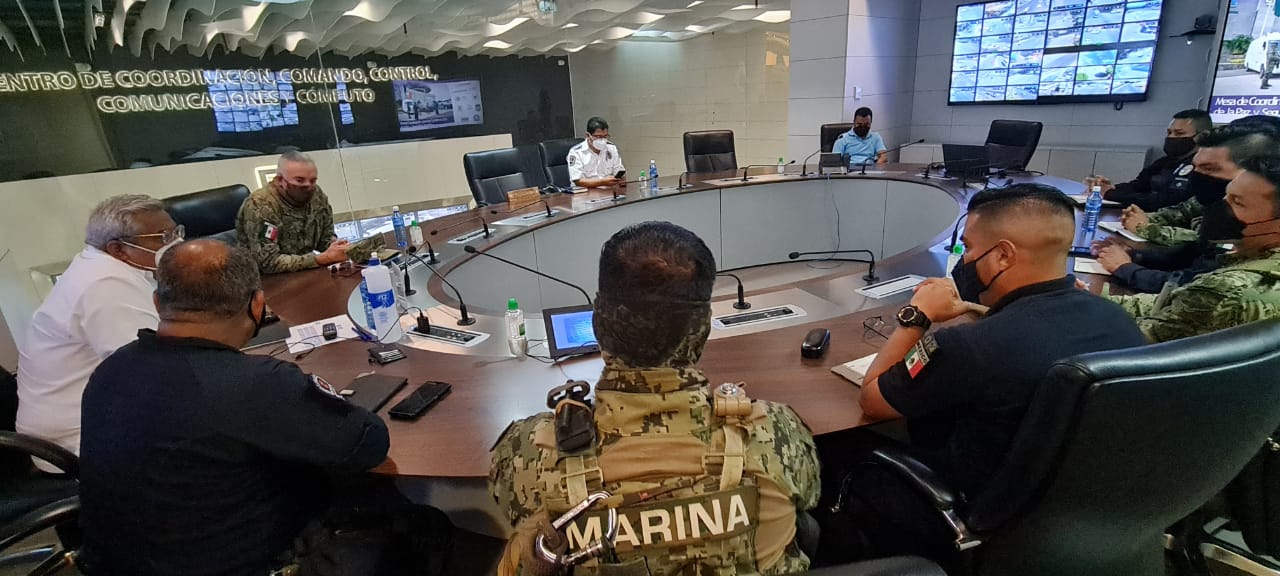 Coordinan con la Marina estratégias de seguridad para Morelos