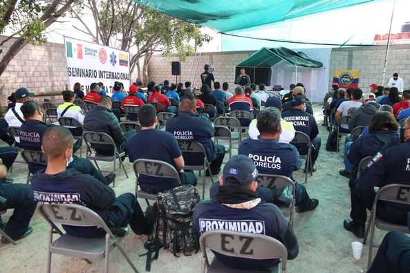 Personal de emergencias de Zapata recibe capacitación sobre Medicina Táctica