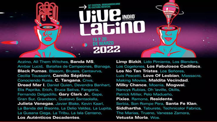 ¡Vive Latino 2022 regresa! Estos son los horarios oficiales