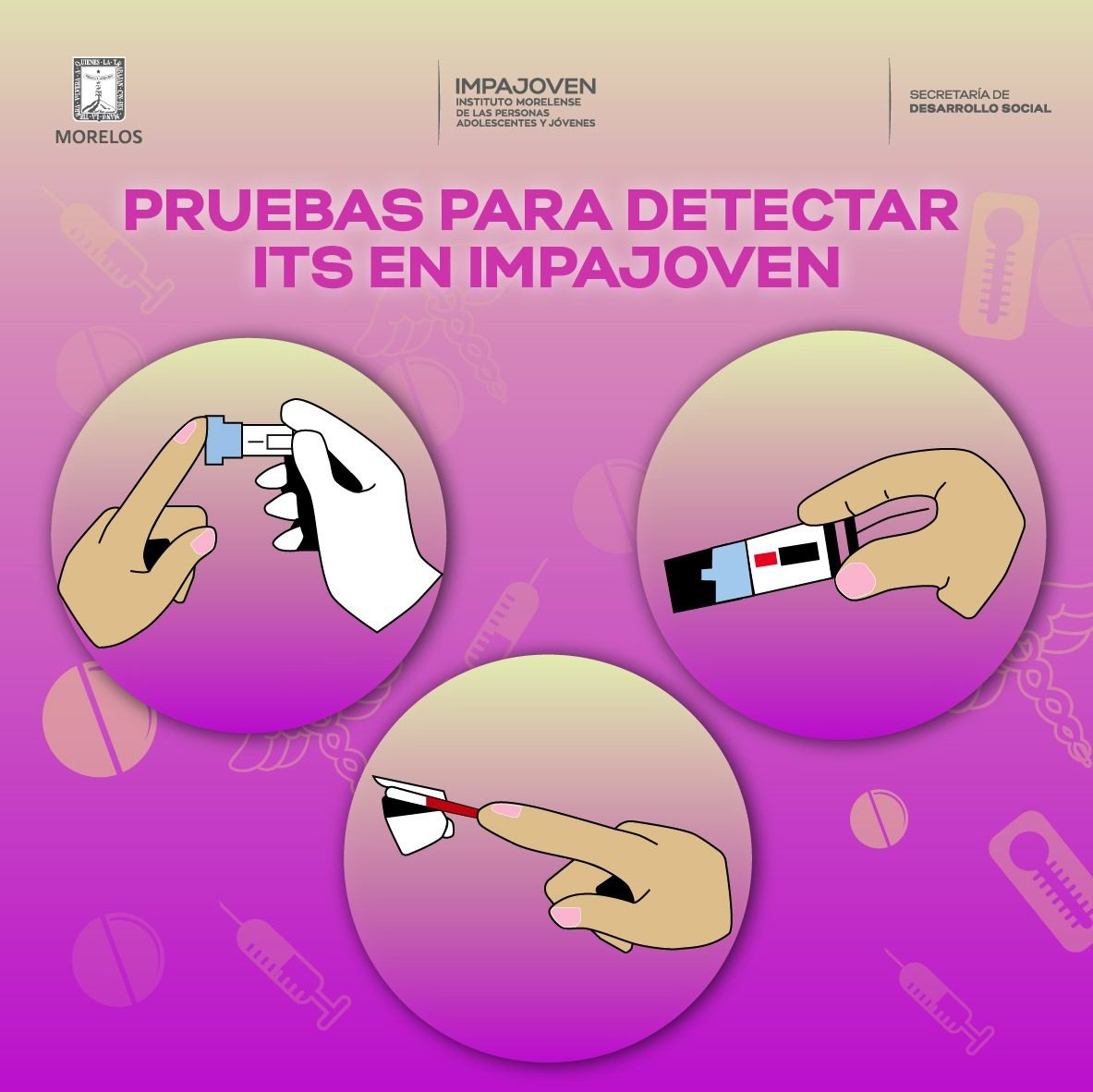 Continúa campaña gratuita para detectar ITS