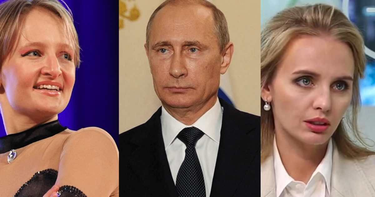Estados Unidos impone sanciones económicas a hijas de Vladimir Putin