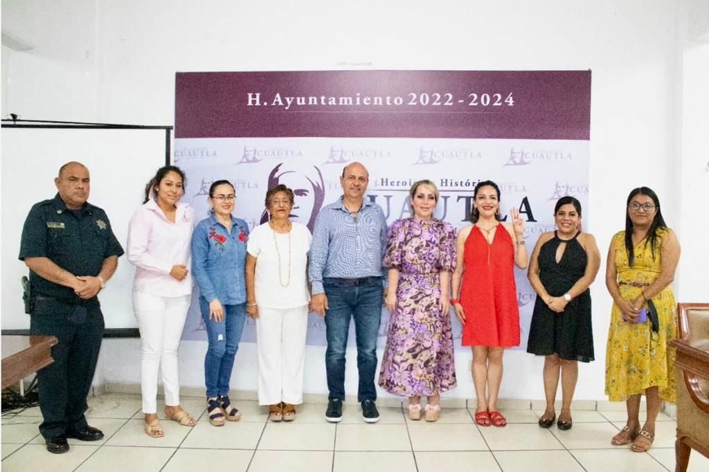 Se suma la activista defensora de los derechos humanos Yndira Sandoval en el combate contra la violencia hacia la mujer en Cuautla