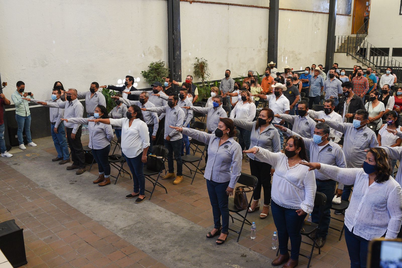 Toman protesta nuevos ayudantes del municipio de Tlaltizapán